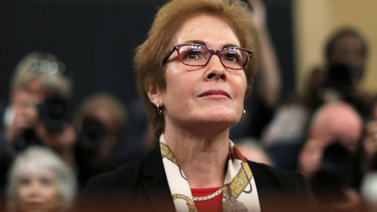 Watch Amb. Marie Yovanovitch's full opening statement at impeachment hearing