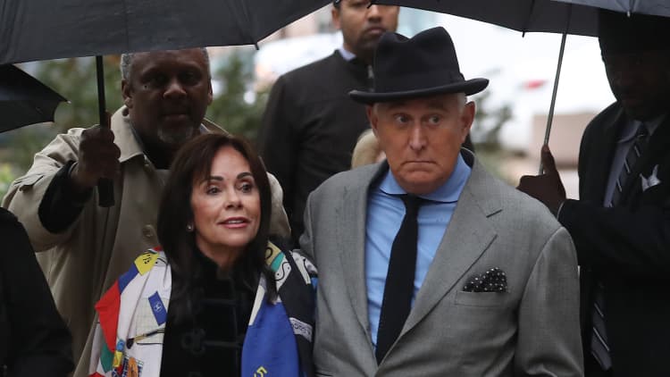 Trump associate Roger Stone found guilty of lying to Congress, witness tampering