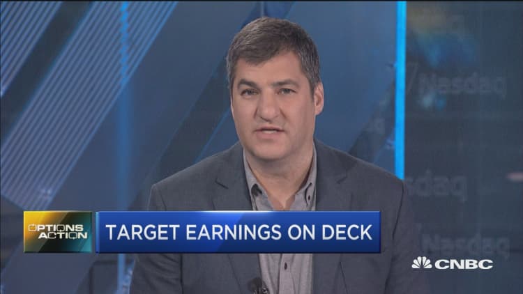 Trader bets one retailer could hit off Target on its earnings results next week