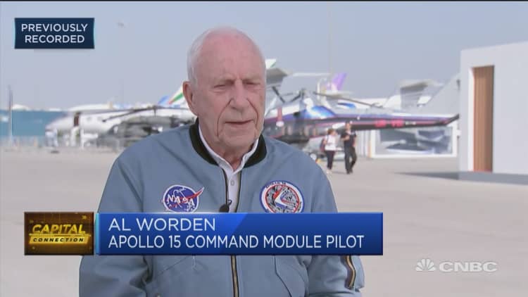 Apollo 15 pilot: Space will force cooperation between countries