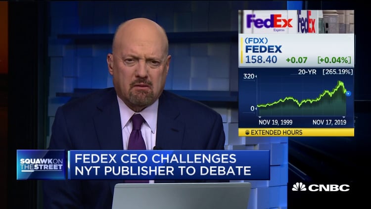 Cramer: The issue for FedEx was it made such a big commitment to China