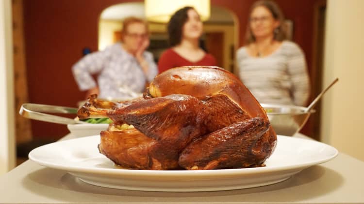 About 43% of Americans won't be traveling this Thanksgiving due to rising Covid cases