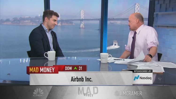 Airbnb CEO talks IPO process, Olympics housing, creating safe marketplace and more with Jim Cramer