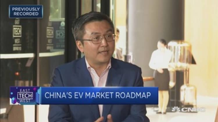 The future of the car industry is in electrification, Xpeng Motors president says
