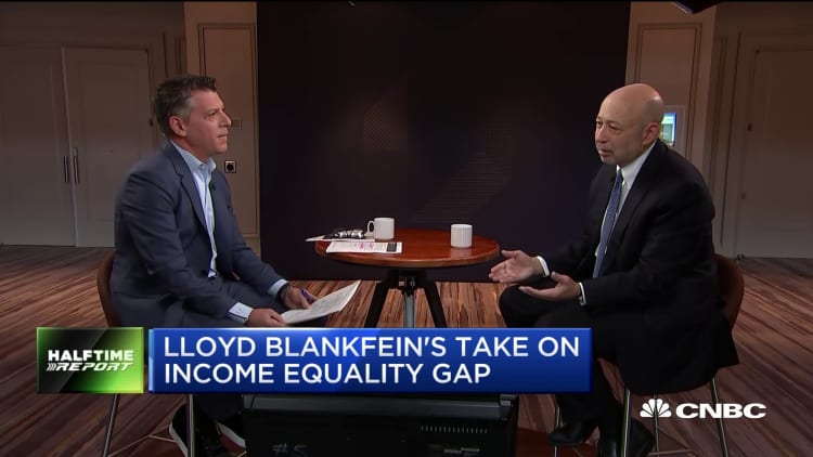 Goldman Sachs' Lloyd Blankfein weighs in on the CEO salary debate