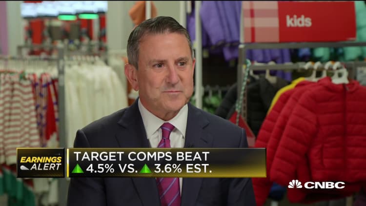 Target CEO Brian Cornell: Online orders costs drop 90% when shoppers use same-day options