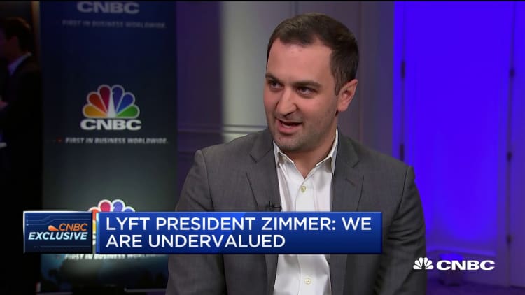 Lyft co-founder John Zimmer: Our stock is undervalued