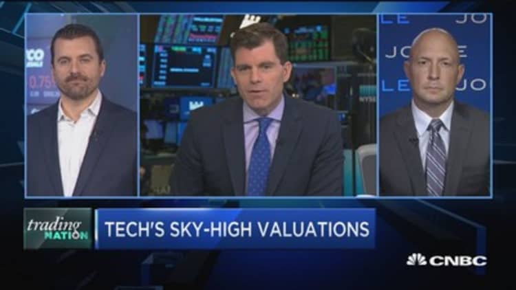 Two strategists break down how to trade sky-high tech stocks