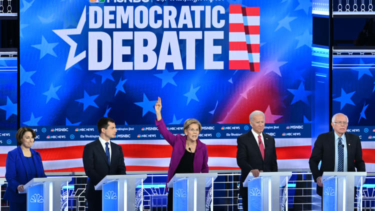 Watch the key moments from the fifth Democratic presidential debate