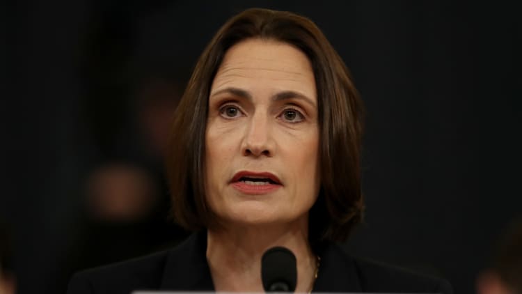 Impeachment witness Fiona Hill: Sondland was being involved in a 'domestic political errand'