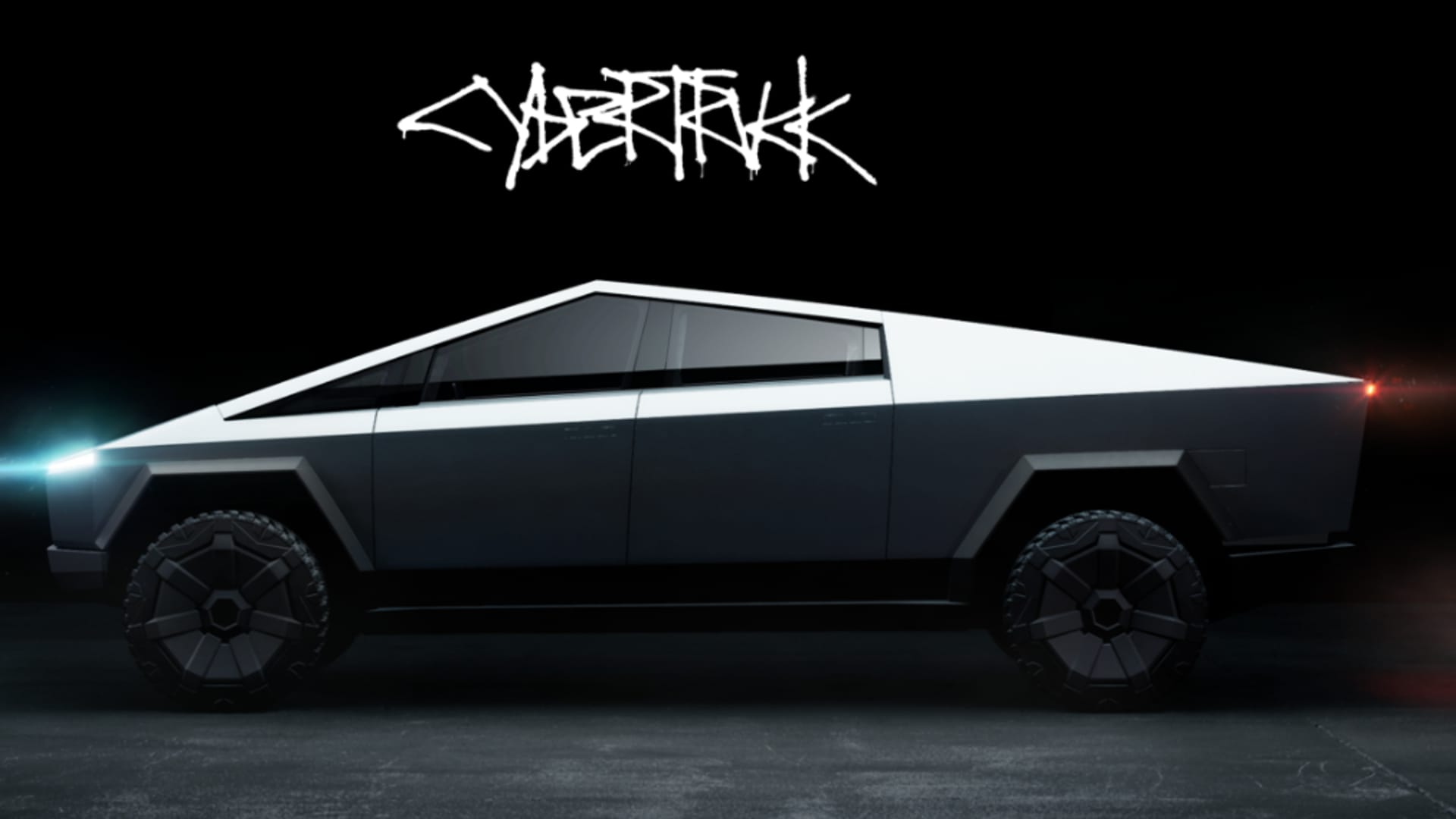 A promotional web site for the Cybertruck, Tesla's forthcoming electric pickup.