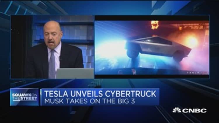 Cramer compares the Tesla Cybertruck to the spectacular failure of the Ford Edsel 60 years ago