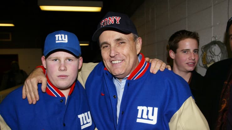 GP: Mayor Giuliani and son