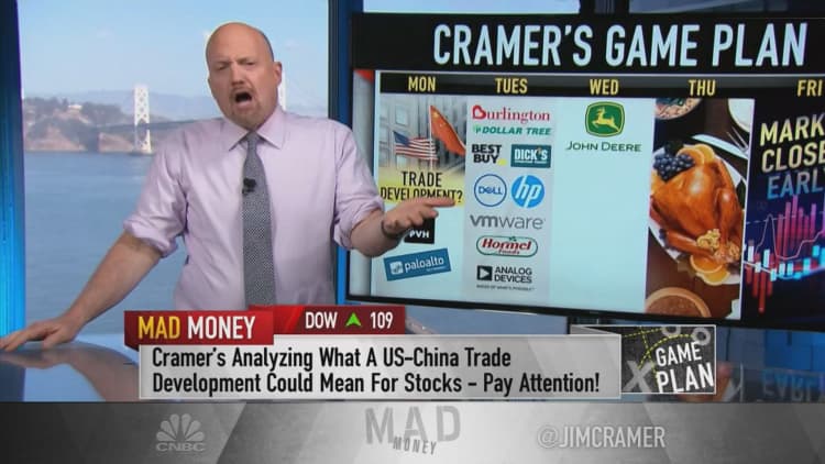 Cramer's week ahead: A short week on Wall Street stuffed with earnings reports