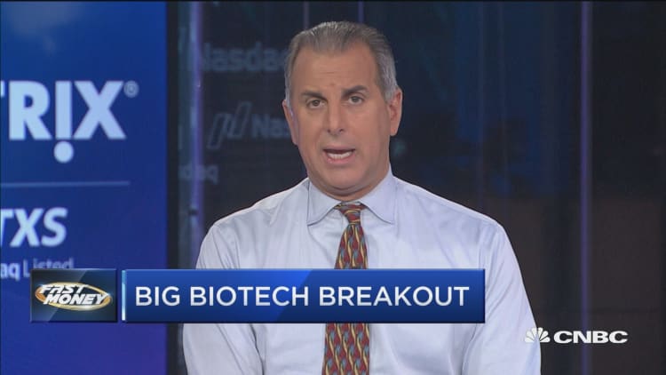Biotech's having a big day thanks to $9.7B acquisition by Novartis