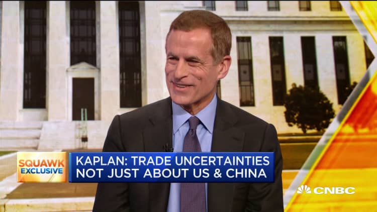 Watch CNBC's full interview with Dallas Fed President Robert Kaplan