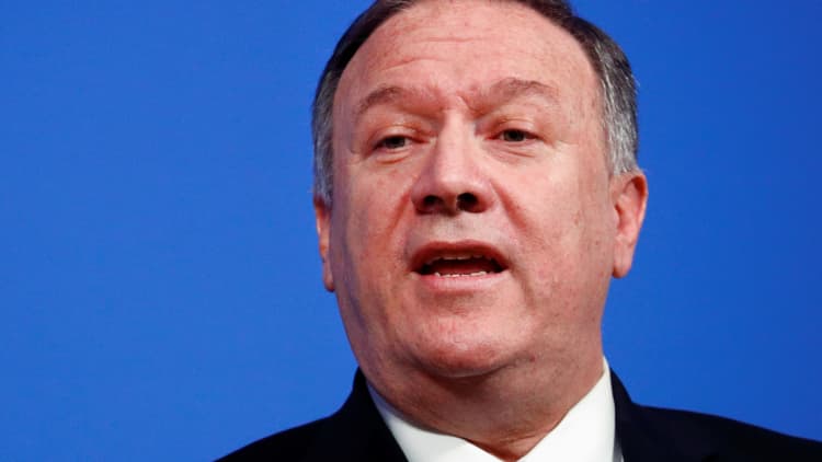 Watch CNBC's full interview with Mike Pompeo on US coronavirus response