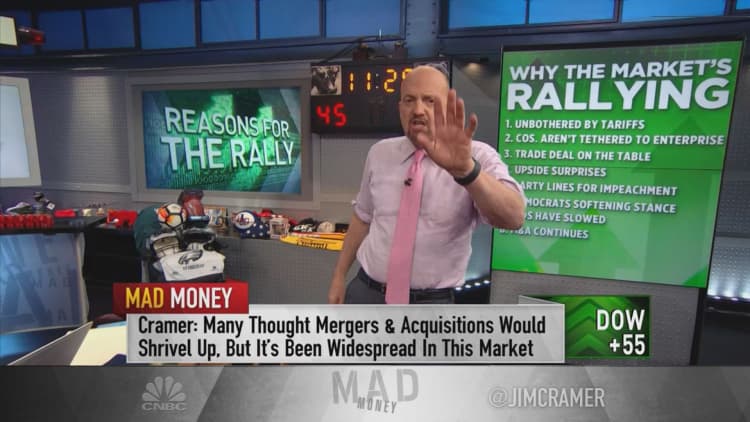 Why market is rallying despite tariffs & impeachment, according to Jim Cramer