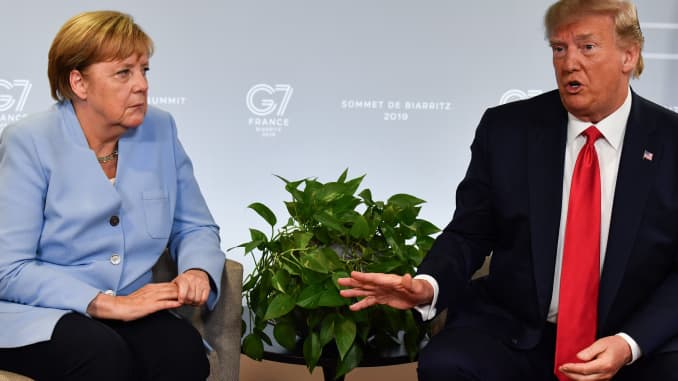 GS - President Trump and Chancellor Merkel