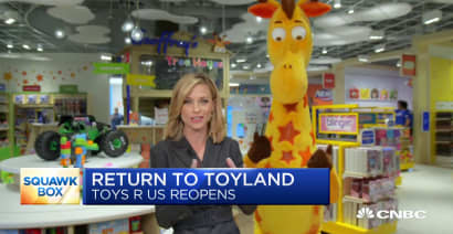 Toys R Us opens a new store at the Garden State Plaza mall in New Jersey