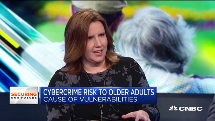 Older adults are being targeted by cybercrimes because they have more money in their accounts