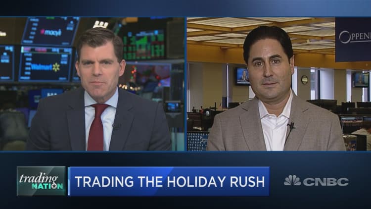 Wall Street joins the holiday retail rush: trader