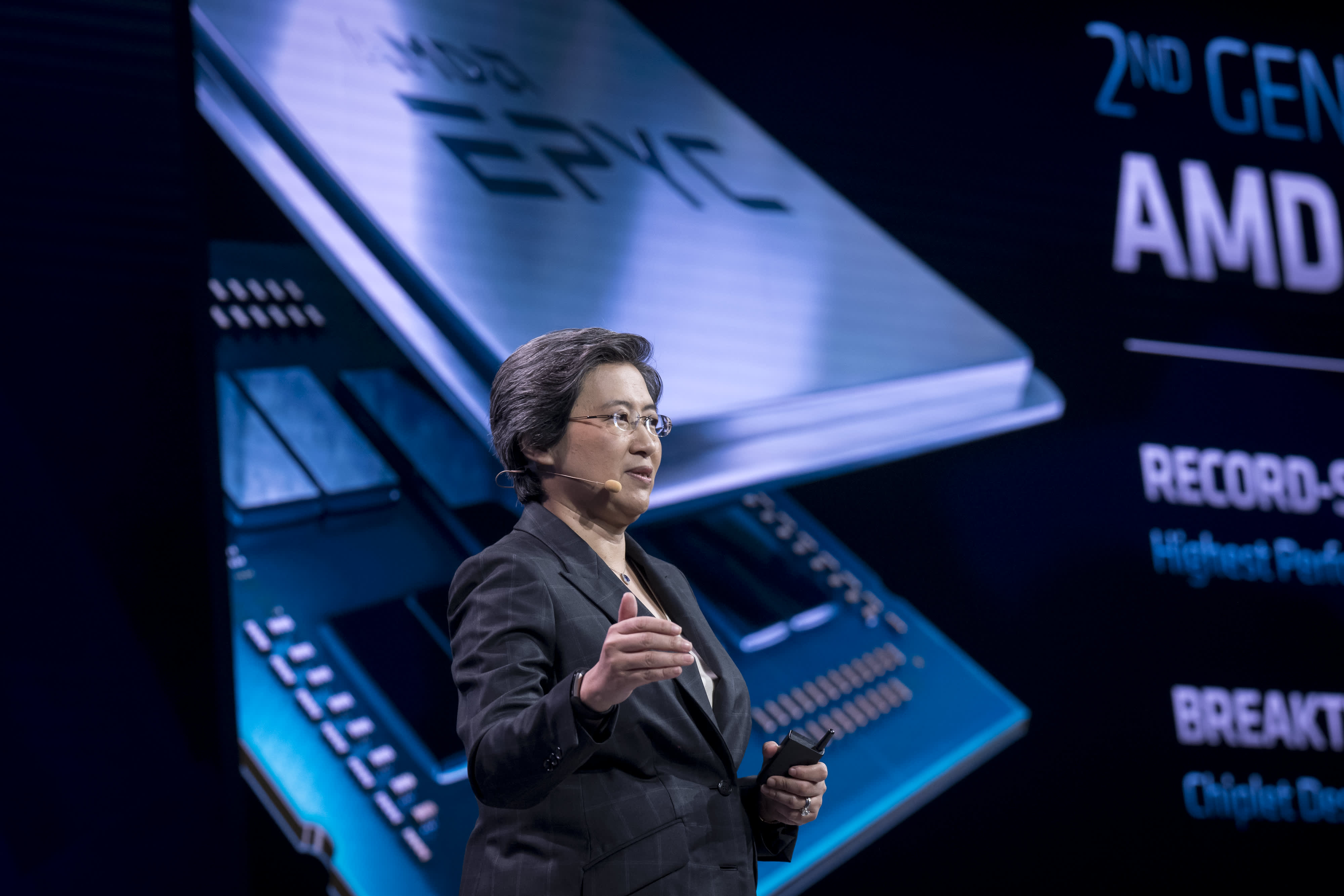 AMD stock jumps more than 8 on strong 2024 AI chip projections Hataf