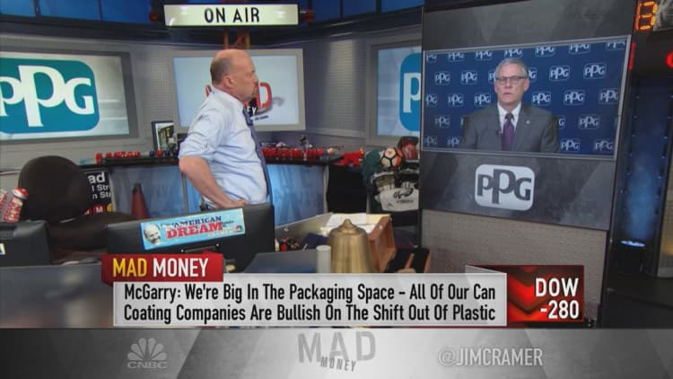 PPG Industries CEO Michael McGarry talks growth in China, expanding operations with Jim Cramer