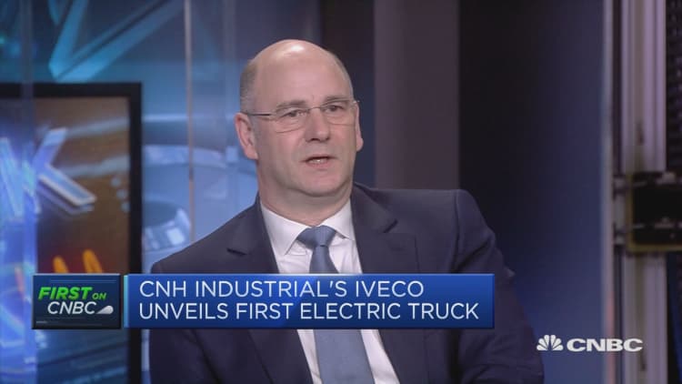 We're already offering zero-emissions vehicles, CNH Industrial CEO says