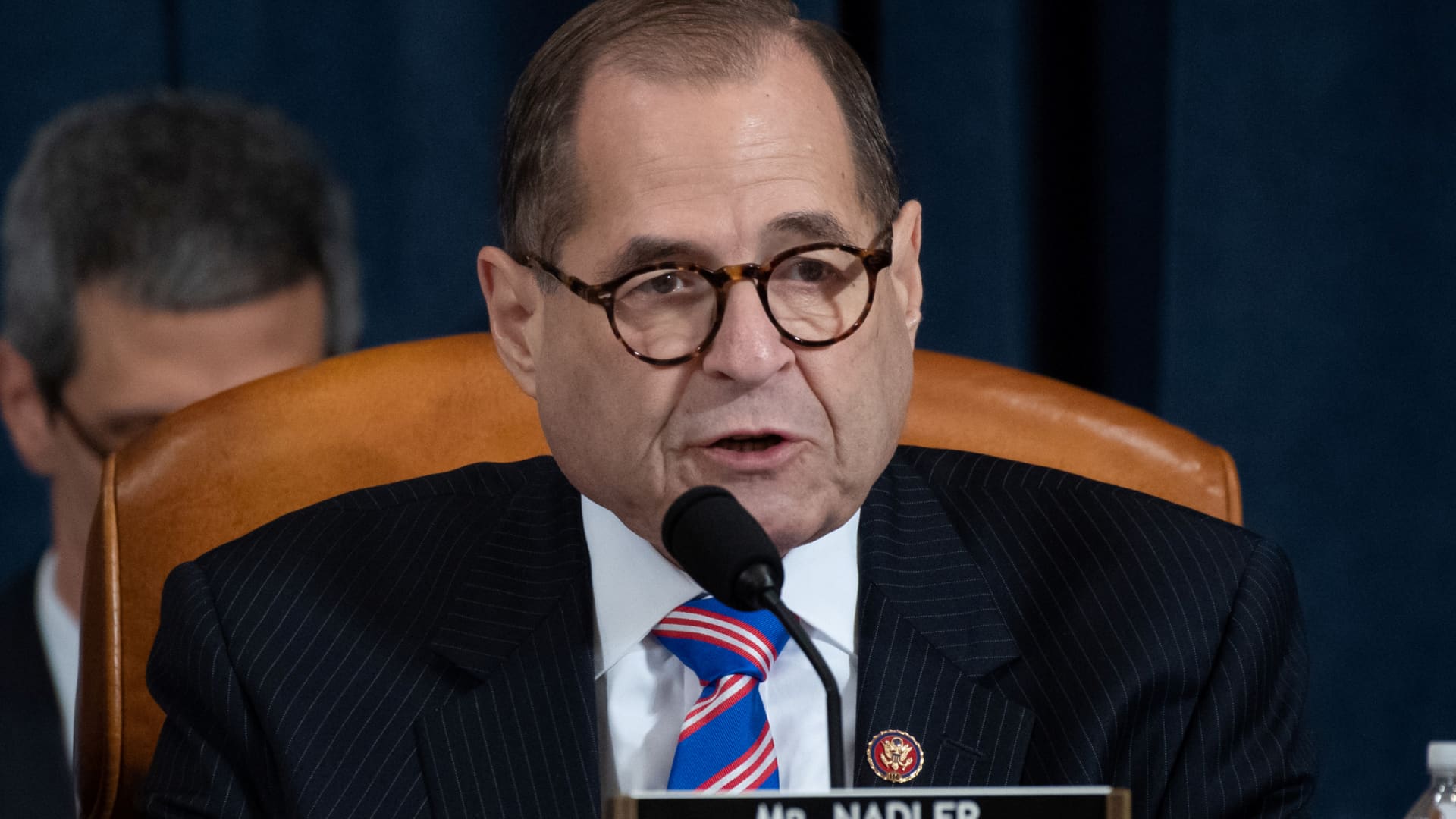 House Judiciary Committee Chairman Jerrold Nadler (D-NY) speaks during a House Judiciary Committee hearing on the impeachment Inquiry into U.S. President Donald Trump on Capitol Hill in Washington, U.S., December 4, 2019.