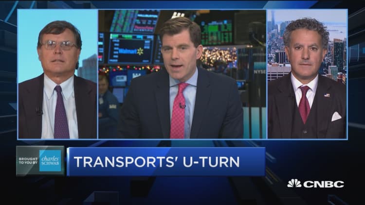 Trading Nation: Dow Transports make U-turn