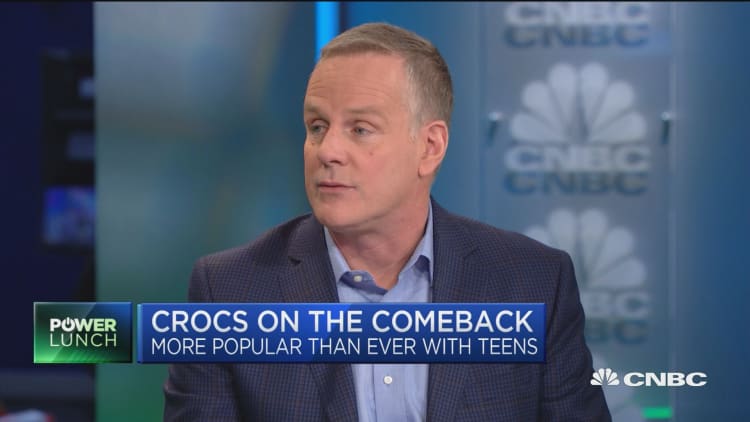 Teen shoppers are not as 'fickle' with brands as you think, Crocs CEO says