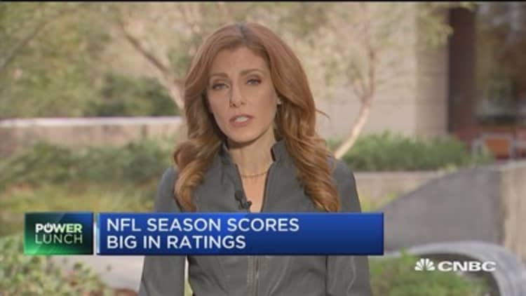 NFL season scores big in ratings & Tisch on Giants' season