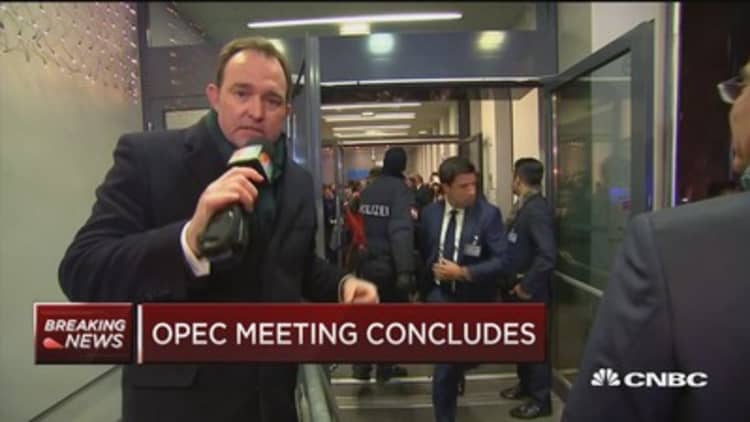 OPEC meeting concludes