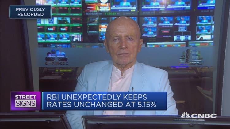 The RBI should have lowered rates, says Mark Mobius