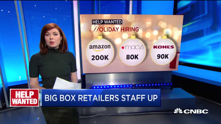 Help Wanted: Retailers hiring for the holidays