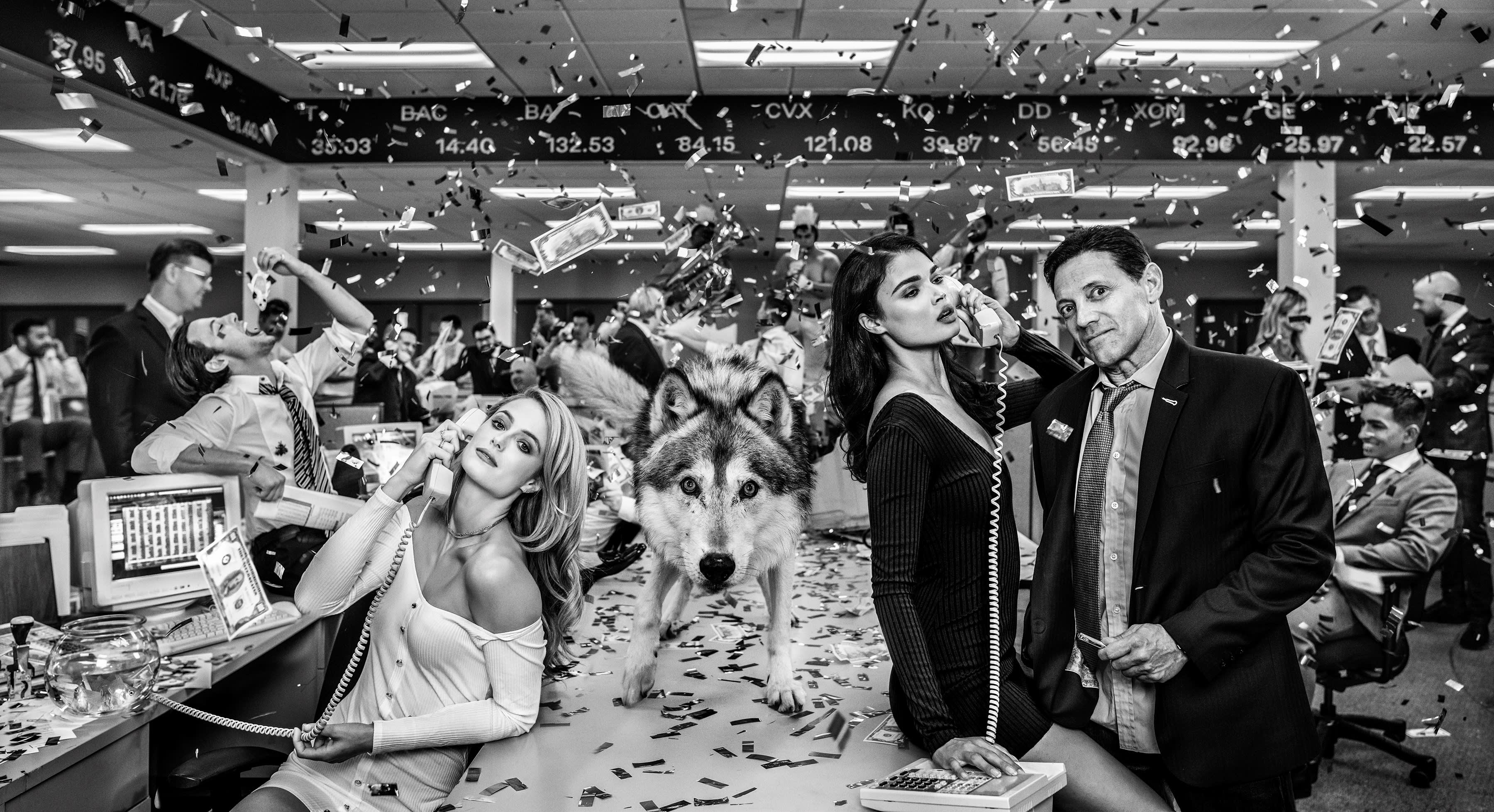 David Yarrow S Photo Wolves Of Wall Street With Belfort Nets 200 000