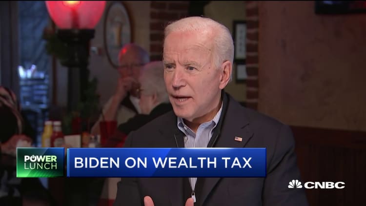 Biden on tax policy: 'The middle class is getting killed'