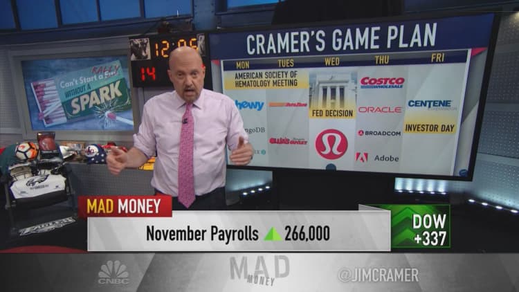 Cramer's week ahead: 'Amazing' jobs report gives us a break from China trade news