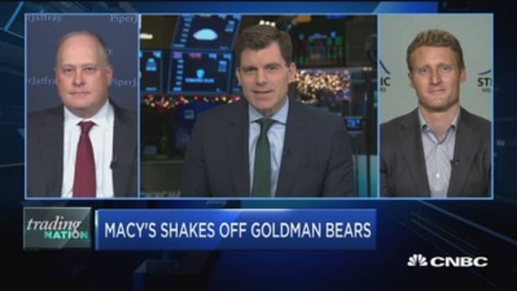 Goldman Sachs hits Macy's with downgrade to sell
