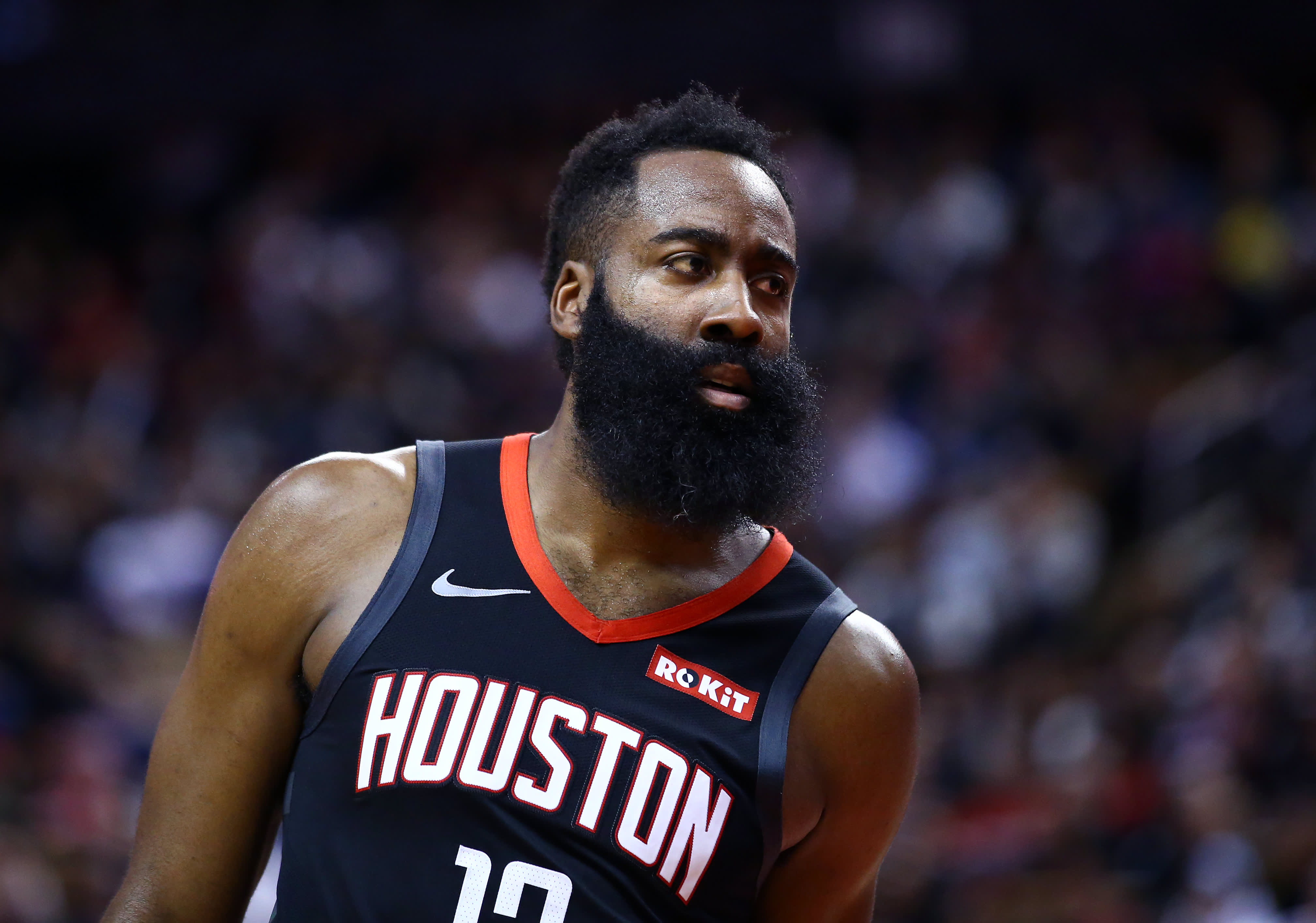 Why did James Harden change his number?