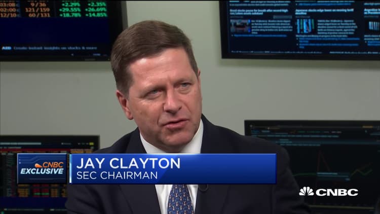 Watch CNBC's full interview with SEC chairman Jay Clayton