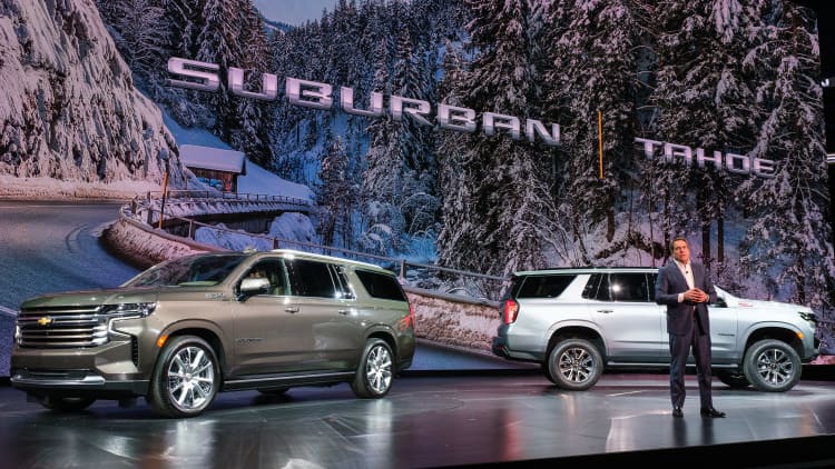 General Motors just unveiled its 2021 Chevy Tahoe and Suburban SUVs
