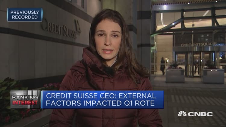 Credit Suisse revises profitability targets amid tough environment