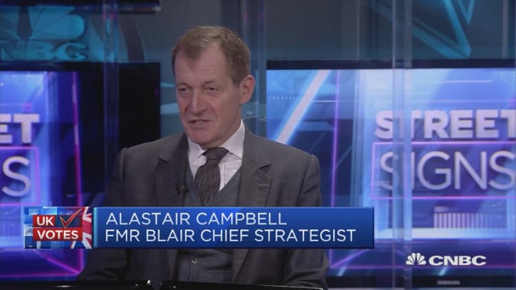 Alastair Campbell: UK election 'joyless, miserable and dispiriting'