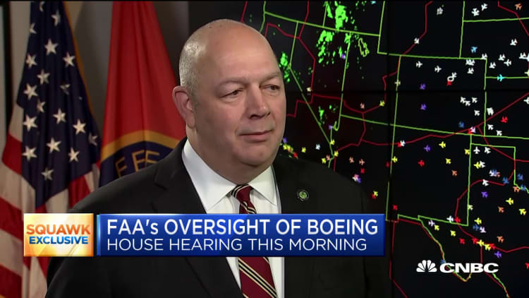 Watch CNBC's full interview with FAA Administrator Steve Dickson