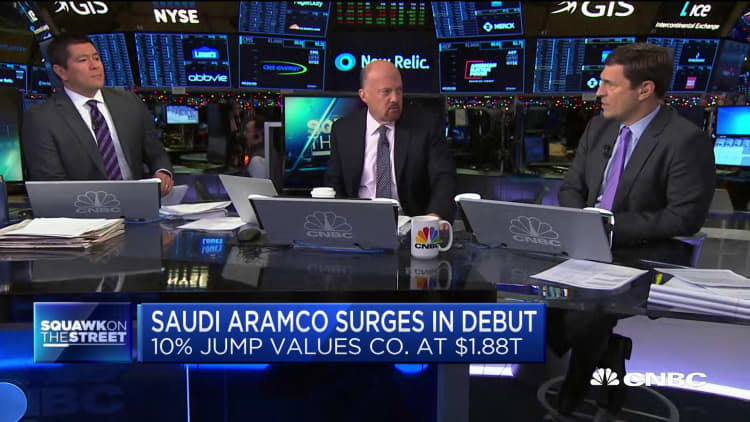 Cramer: Saudi Aramco's IPO shows there's appetite for equities in Saudi Arabia