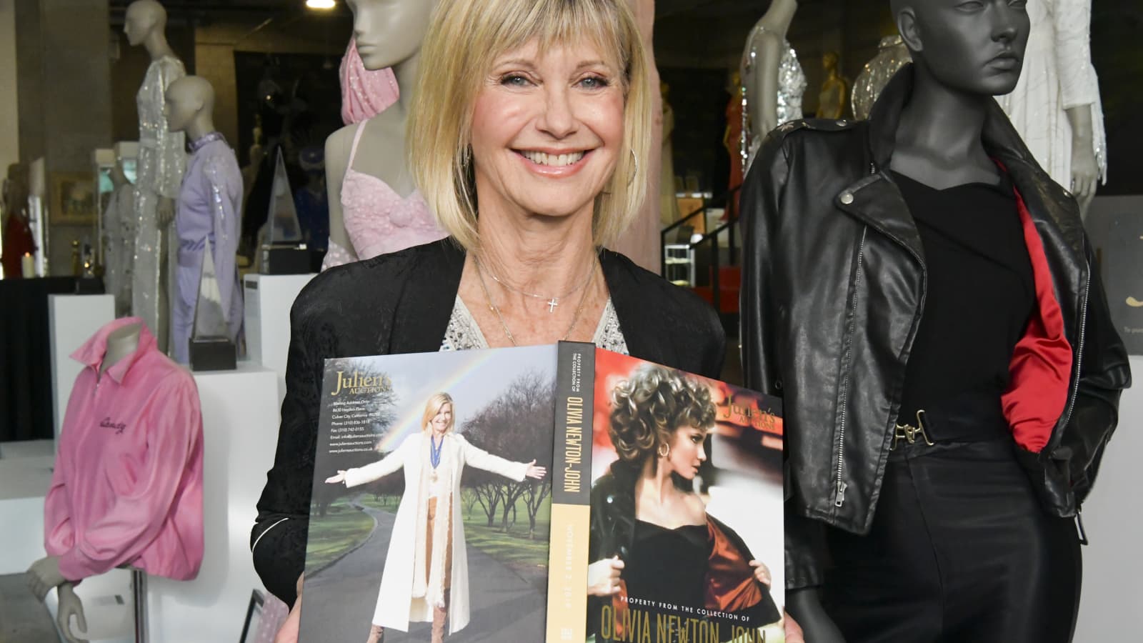 Billionaire returns auctioned Grease jacket to Olivia Newton-John