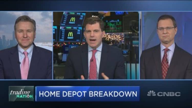 Here's why shares of Home Depot are on shaky ground