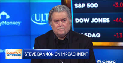 Bannon on impeachment: Trump is not only seeking a Senate acquital but exoneration